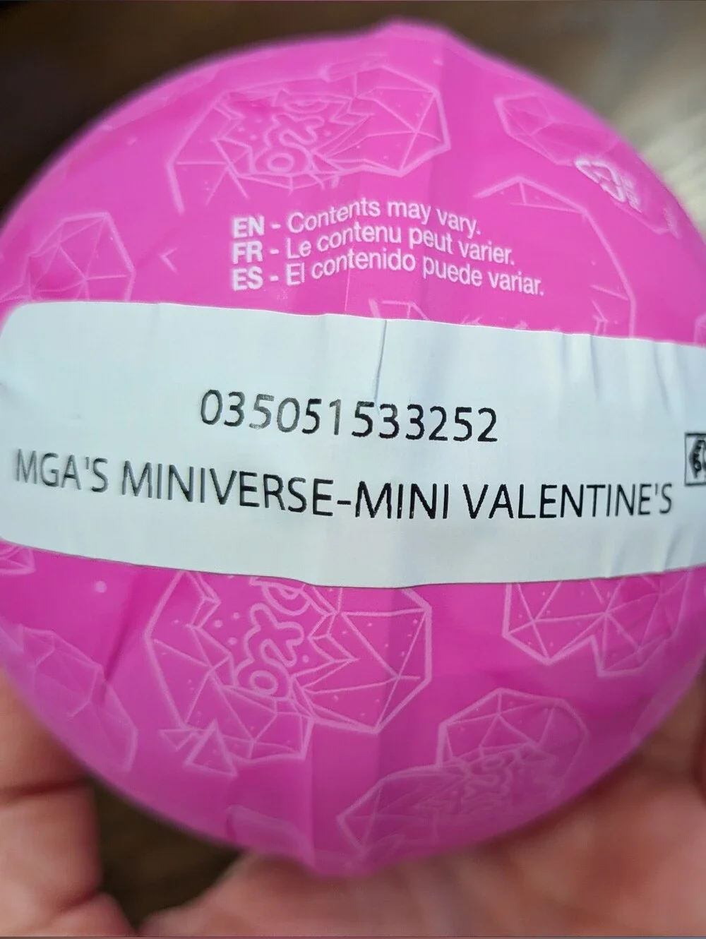 New Sealed Make It Mini Valentine's Heartbreak Surprise Ball